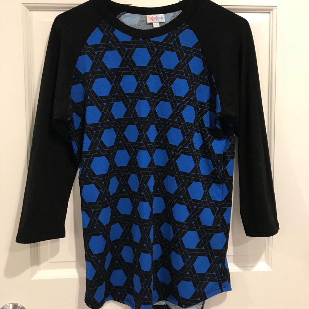 💙 Lularoe Royal blue and black Randy T